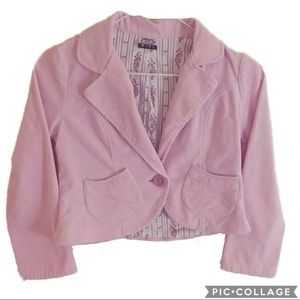 Zoey GIRL LINED Corduroy Crop Jacket S (Girls)